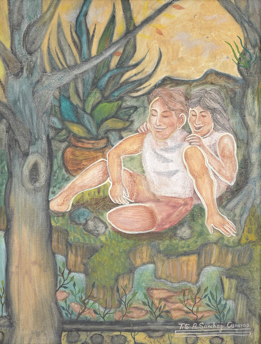 GOZANDO COMPLETAMENTE LA NATURALEZA VERDE